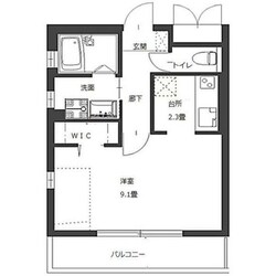 エルベコート東山七条の物件間取画像